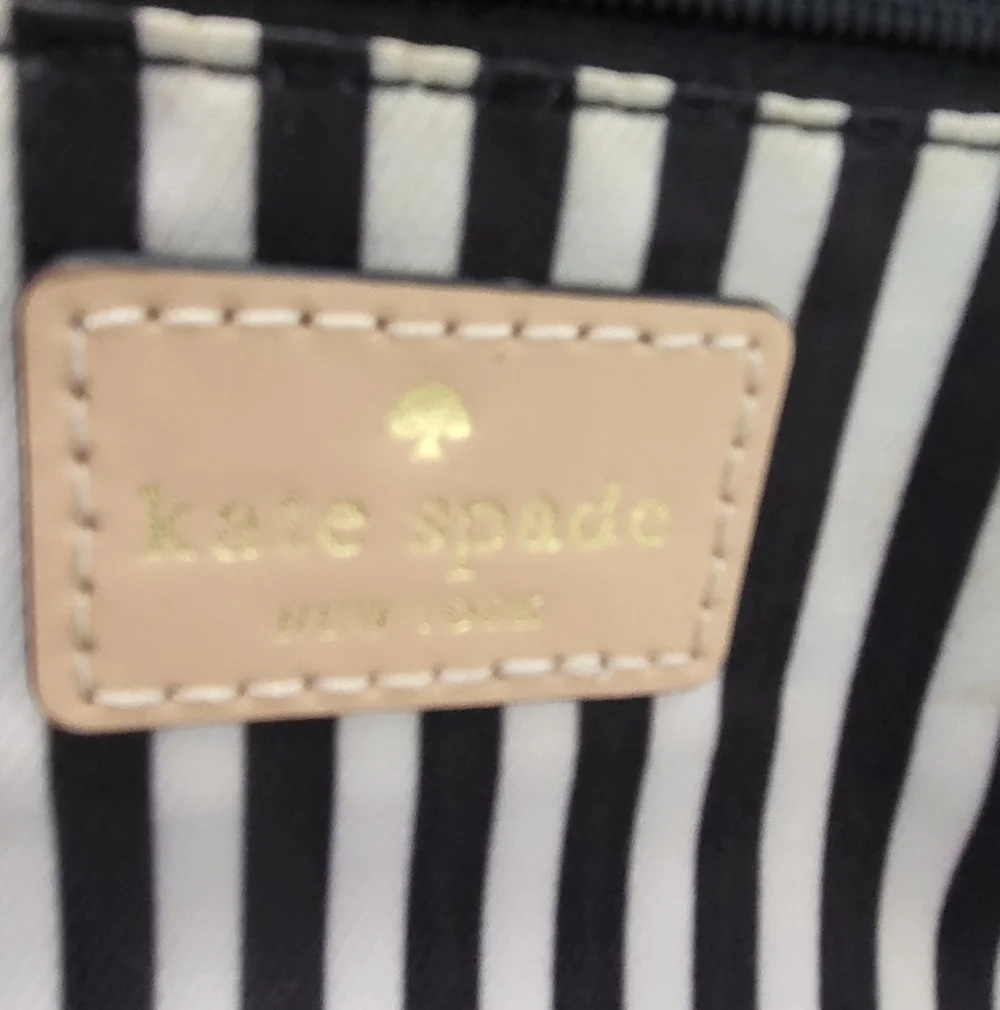 Kate Spade Mint & Taupe Pippa Crossbody Top Handle Bag